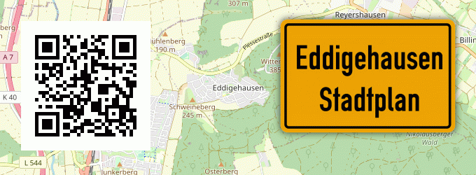 Stadtplan Eddigehausen