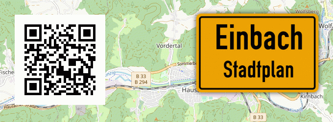 Stadtplan Einbach