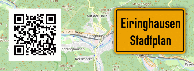 Stadtplan Eiringhausen