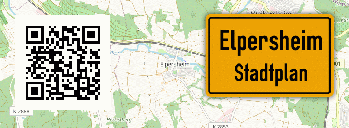 Stadtplan Elpersheim