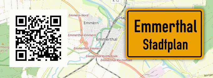 Stadtplan Emmerthal, Niedersachsen