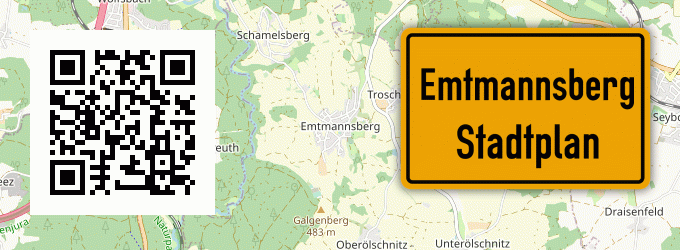 Stadtplan Emtmannsberg