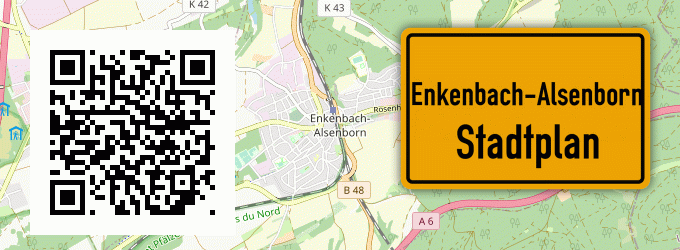 Stadtplan Enkenbach-Alsenborn