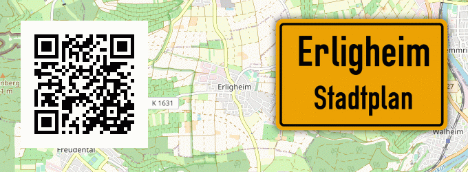Stadtplan Erligheim