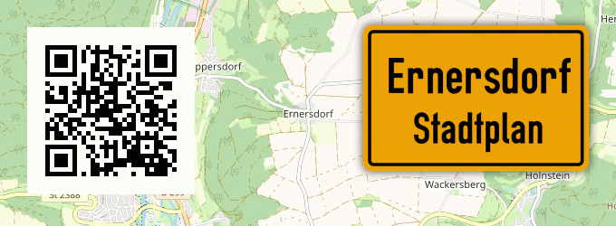 Stadtplan Ernersdorf