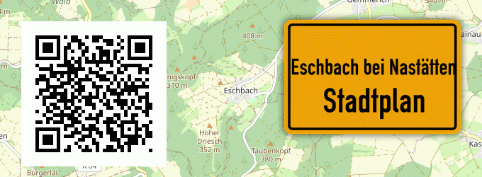 Stadtplan Eschbach bei Nastätten
