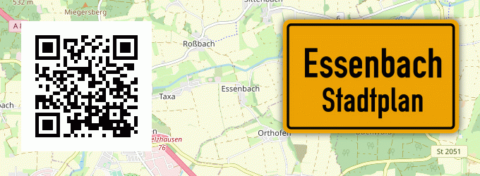 Stadtplan Essenbach