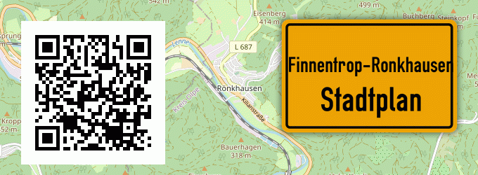 Stadtplan Finnentrop-Ronkhausen