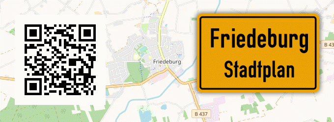 Stadtplan Friedeburg