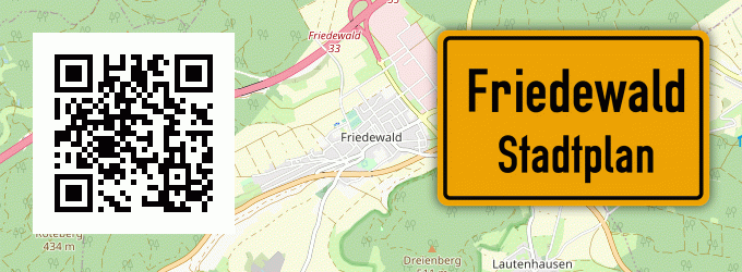 Stadtplan Friedewald