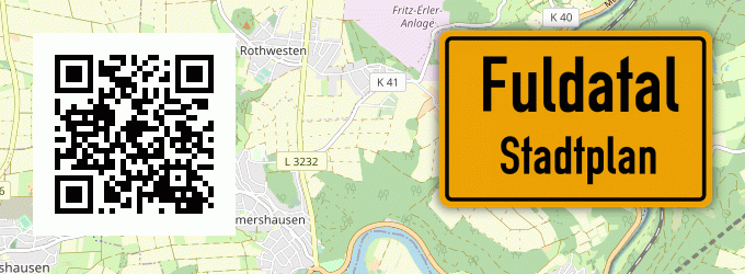 Stadtplan Fuldatal