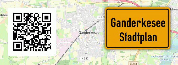 Stadtplan Ganderkesee