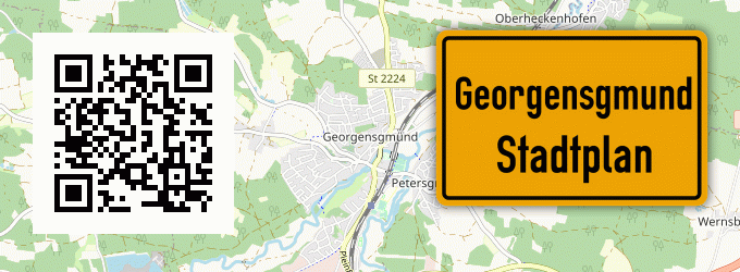 Stadtplan Georgensgmund
