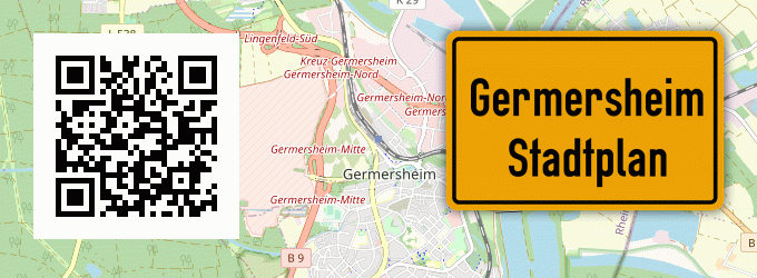 Stadtplan Germersheim