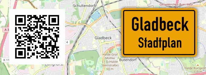 Stadtplan Gladbeck