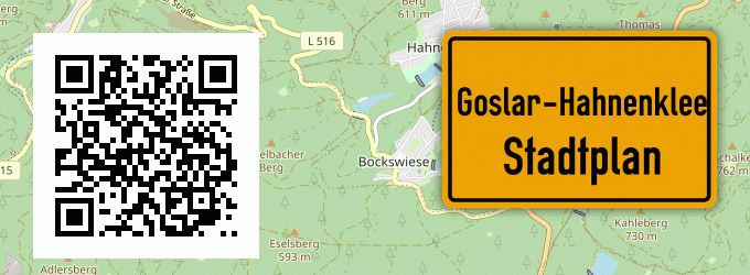 Stadtplan Goslar-Hahnenklee