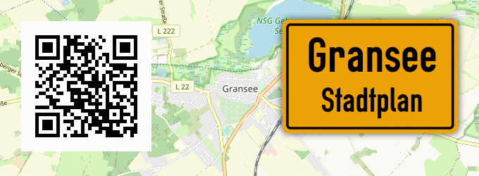 Stadtplan Gransee