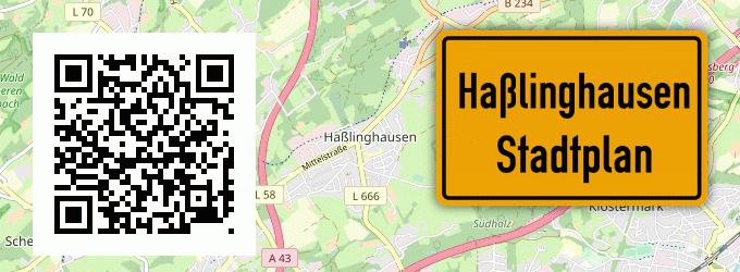 Stadtplan Haßlinghausen