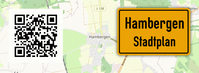 Stadtplan Hambergen