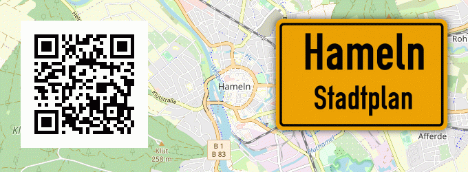 Stadtplan Hameln