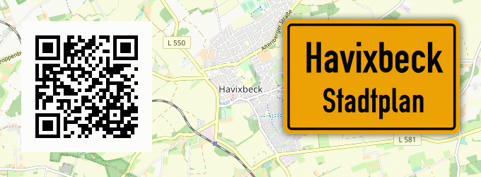 Stadtplan Havixbeck