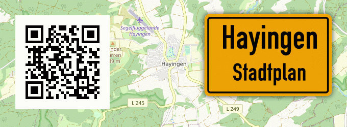 Stadtplan Hayingen