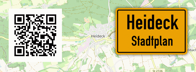 Stadtplan Heideck