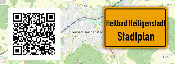 Stadtplan Heilbad Heiligenstadt