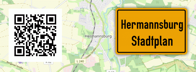 Stadtplan Hermannsburg