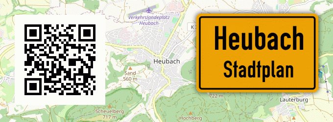 Stadtplan Heubach