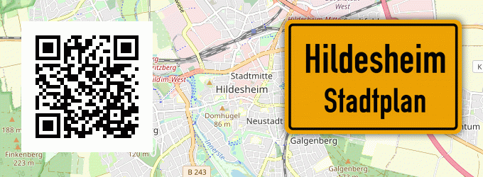Stadtplan Hildesheim