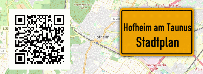 Stadtplan Hofheim am Taunus