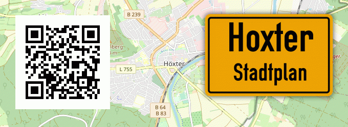 Stadtplan Hoxter
