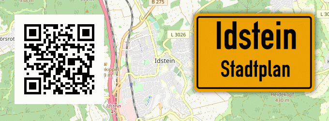 Stadtplan Idstein
