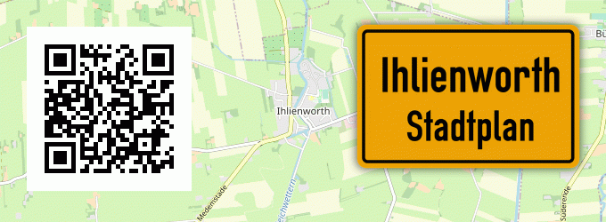 Stadtplan Ihlienworth