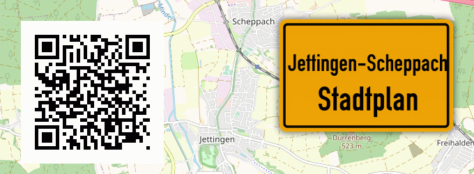 Stadtplan Jettingen-Scheppach
