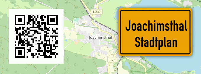 Stadtplan Joachimsthal