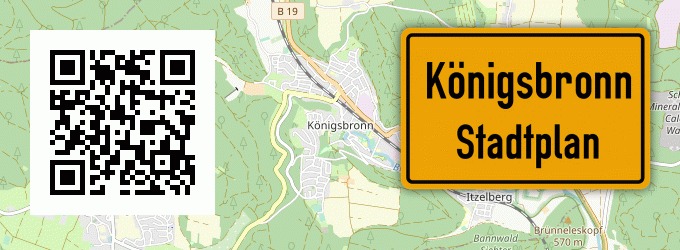 Stadtplan Königsbronn