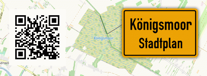 Stadtplan Königsmoor
