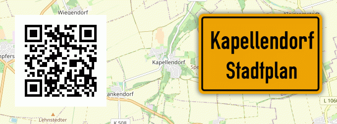 Stadtplan Kapellendorf