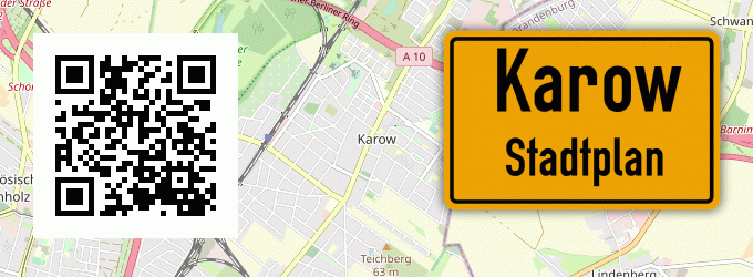 Stadtplan Karow
