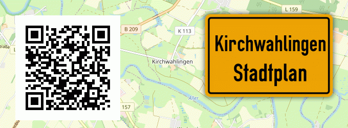 Stadtplan Kirchwahlingen