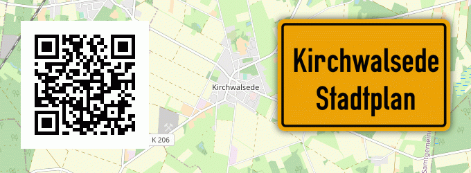 Stadtplan Kirchwalsede