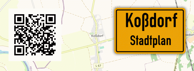 Stadtplan Koßdorf