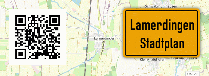 Stadtplan Lamerdingen