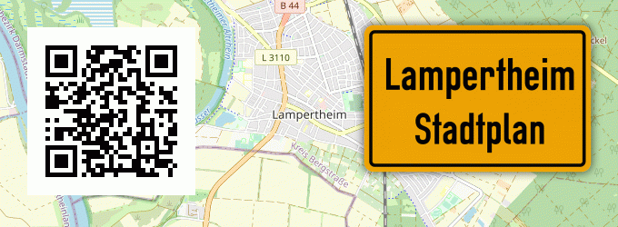 Stadtplan Lampertheim