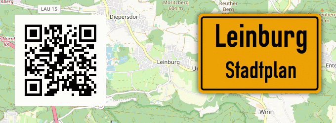 Stadtplan Leinburg
