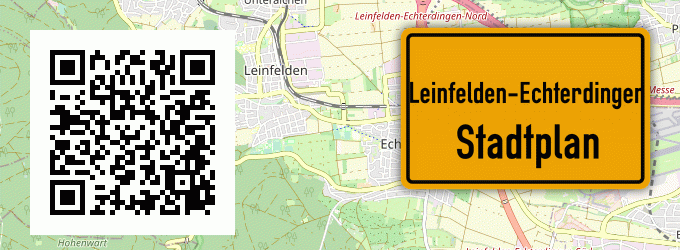 Stadtplan Leinfelden-Echterdingen
