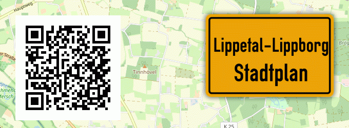 Stadtplan Lippetal-Lippborg