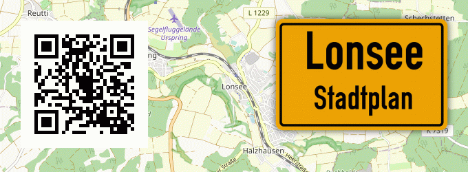 Stadtplan Lonsee